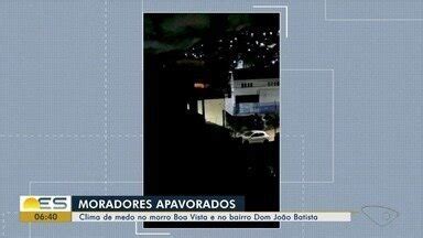 Bom Dia Es Moradores Relatam Pavor Durante Tiroteio Em Vila Velha No