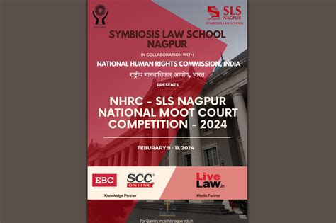 NHRC SLS Nagpur National Moot Court Competition 2024 SCC Times