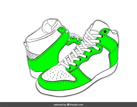 Imágenes De Zapatillas Nike Dibujo Descarga Gratuita En Freepik