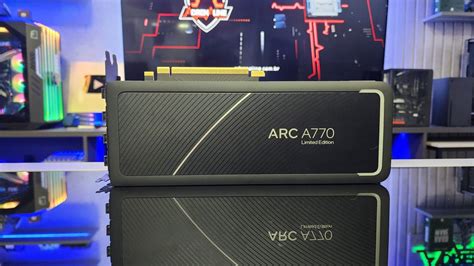 Review Intel Arc A770 Limited Edition Placa Traz Concorrência Para A Rtx 3060