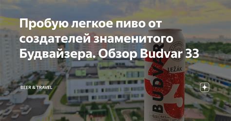 Пробую легкое пиво от создателей знаменитого Будвайзера. Обзор Budvar ...