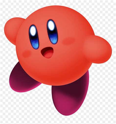 Kirby Clipart Png Transparent - Red Kirby, Png Download - vhv