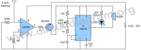 Contact Less Mains Power Failure Alarm | Circuit Diagram