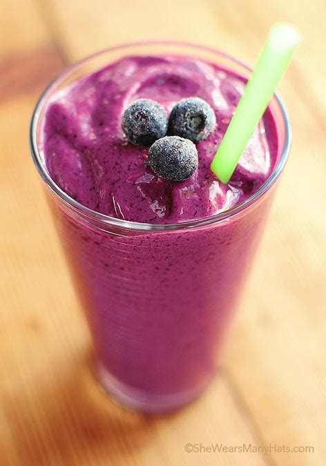 Blueberry Coconut Smoothie