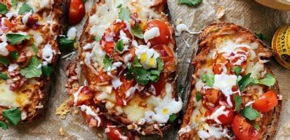 Mexican Molletes Recipe A Great Mexican Snack Gran Luchito