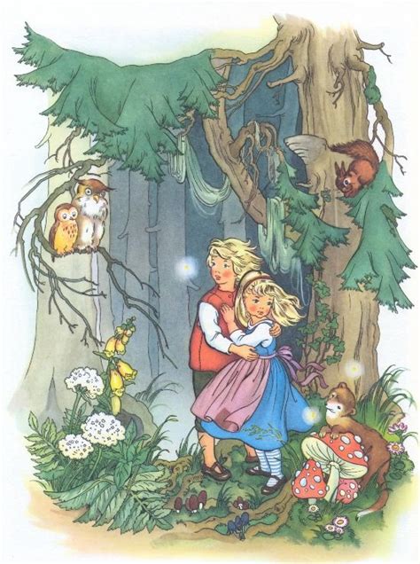 Hans En Grietje Fairytale Art Fairytale Illustration Illustration