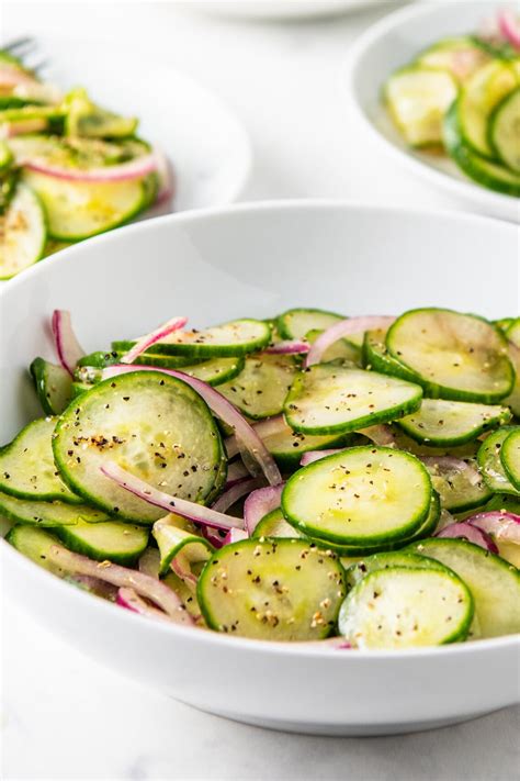 Cucumber Salad | Easy Dinner Ideas