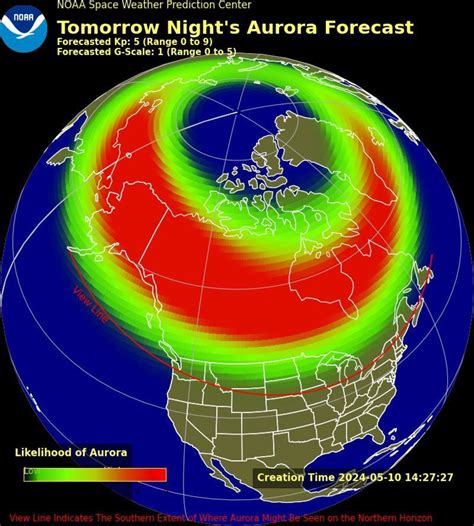 Northern lights set the sky aglow amid powerful geomagnetic storm ...