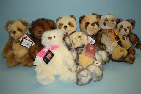 Lot 48 Charlie Bears 10th Anniversary Collection