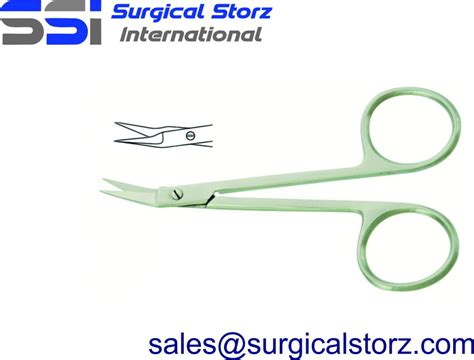 OBRIEN STITCH SCISSORS 9CM ANGLED TO SIDE Surgical Storz International