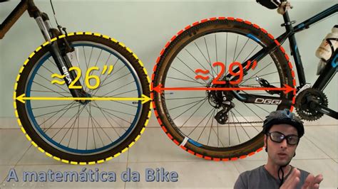 Matem Tica Da Bike Aro E Polegadas Youtube