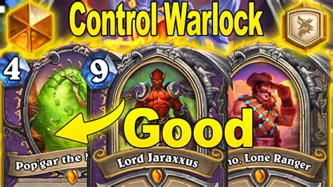 How Good Is My Control Warlock Deck After Blizzard Buffed It Showdown