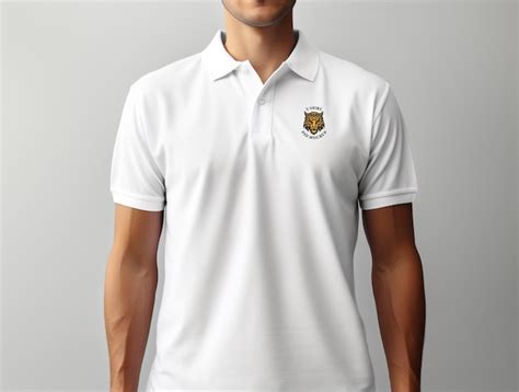 Premium PSD | Polo shirt mockup PSD