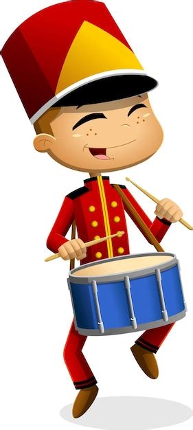 Premium Vector | The 12 Days Of Christmas - 12Th Day - Twelve Drummers ...