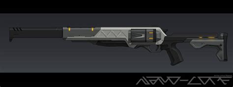 Sci Fi Revolver Thumper By Nano Core On Deviantart