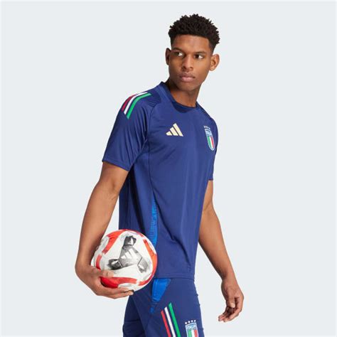 Adidas Italy Tiro Competition Training Jersey Blue Free Delivery