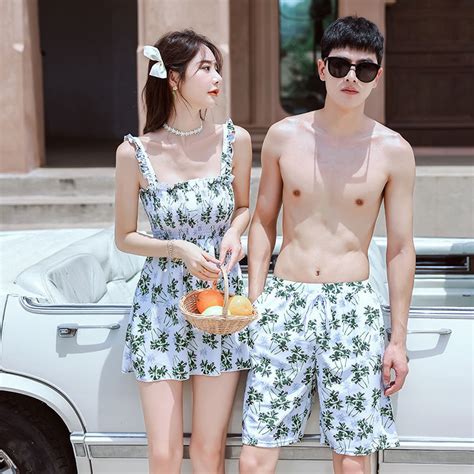 Couple Hot Spring Swimsuit Sexy Bikini Seaside Beach Ins Style Vacation Honeymoon Swimsuit Suit