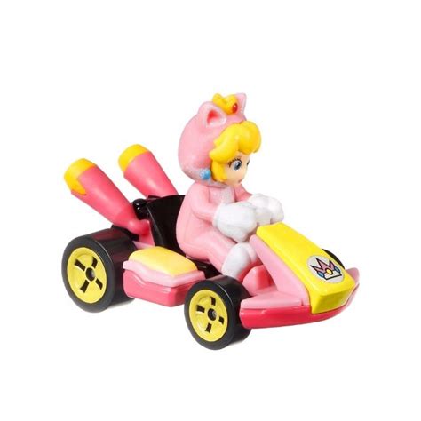 Hot Wheels Mario Kart Princess Cat Peach Hot Wheels Cars Super Mario GRN Shop Eurotoys Net