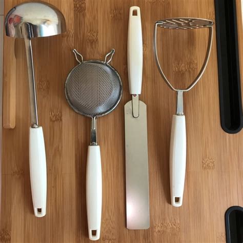 Ekco Kitchen Vintage Ekco Stainless Steel Kitchen Utensils Set