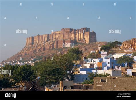 The Meherangarh Fort Built In 1459 Ad Jodhpur Rajasthan State India