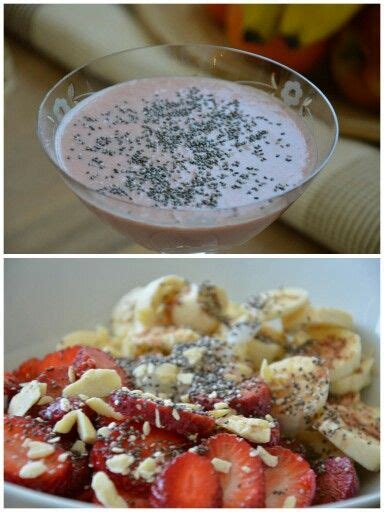 Delicious And Nutritious Strawberry Banana Chia Dessert