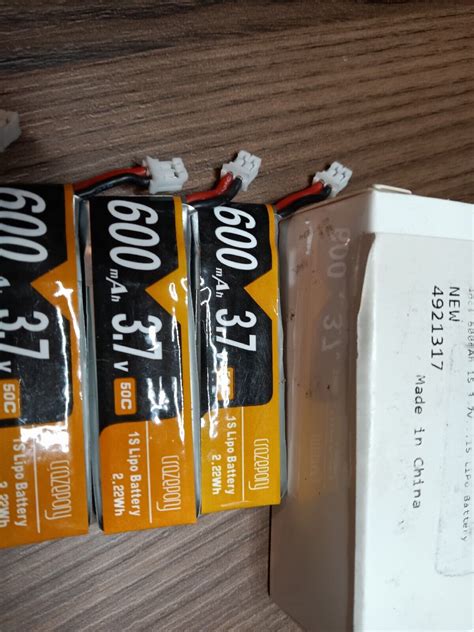 3 7v 600mah Lipo Battery EBay