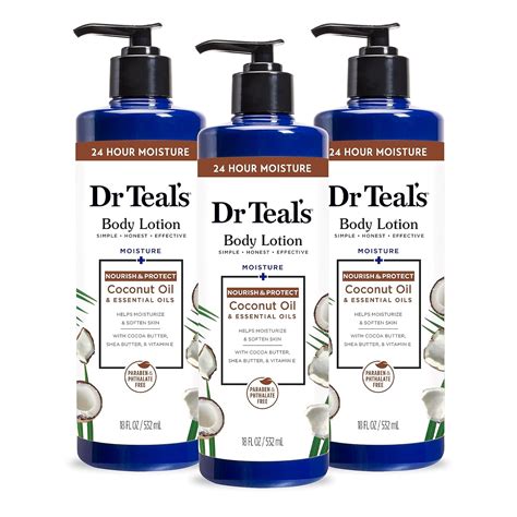 Amazon Dr Teal S Loci N Corporal Aceite De Coco Y Aceites