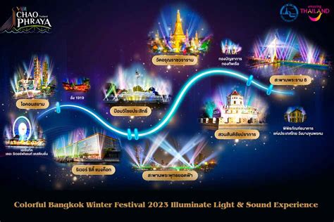 Thailand Winter Festivals Colorful Bangkok 2023 Vijit Chao phraya