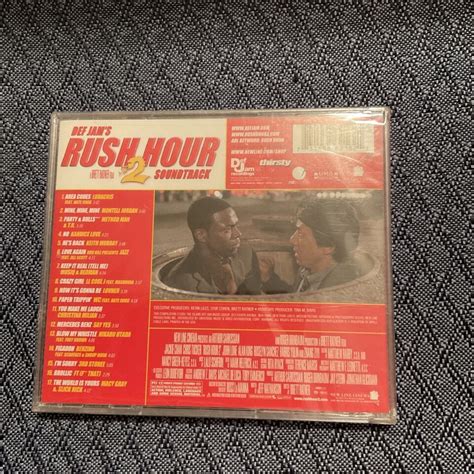 Rush Hour 2 Soundtrack Cd Def Jams Various Artist 17 Tracks New