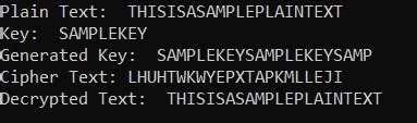 Implementation of Vigenère Cipher in Python KIDS Information Center