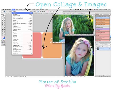 Easy Photoshop Collage Tutorial