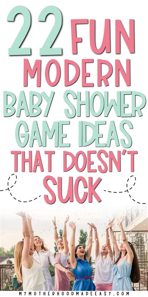 22 Fun Modern Baby Shower Games Ideas Your Guests Will Love Artofit