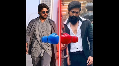 Allu Arjun Vs Yash 🤔🤔 Kaun Sabse Famous Hai 🤔🤔shotrs Youtubeshorts