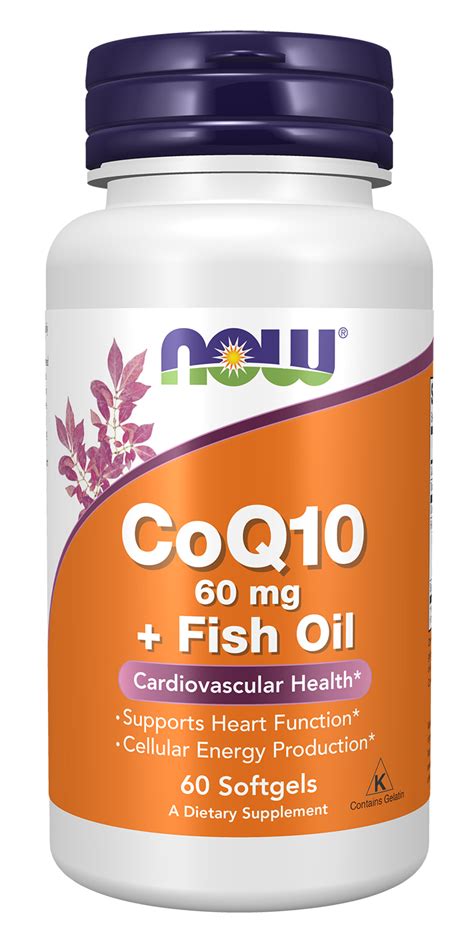 Coq10 Supplement 200 Mg Capsules Now Supplements