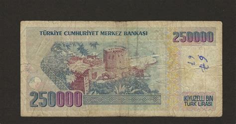 250000 Lira Türk Lirasi TÜRKEI Banknote 1970 Kaufen auf Ricardo