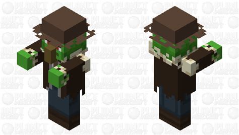 my custom zombie villager ig Minecraft Mob Skin