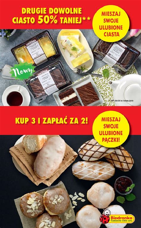 Biedronka 16 kwietnia 2018 gazetka W tym tygodniu pączki promocja kup