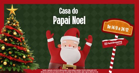 Eventos Park Shopping Oficinas e Visitação à Casa do Papai Noel