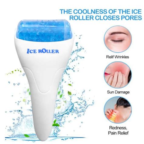 Reusable Facial Roller Cooling Ice Roller Massager Skin Lifting Tool