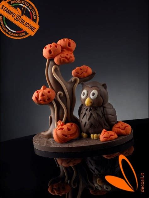 moule à chocolat en forme de Hibou Moules professionnels en silicone