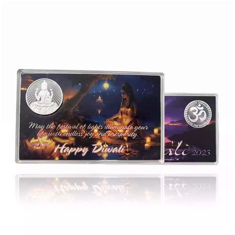 1oz Minted Silver Round Diwali 2023 Incl GST Ainslie Bullion