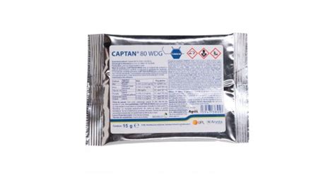 Captan 80 WDG Fungicid De Contact Impotriva Ciupercilor 15 Grame Arysta