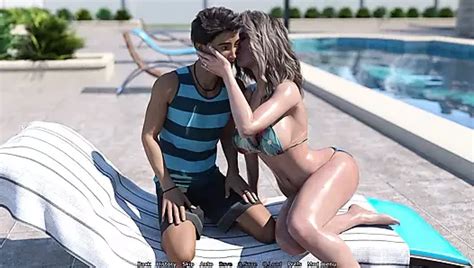 A Wife And StepMother AWAM Hot Scene Relax By The Pool XHamster