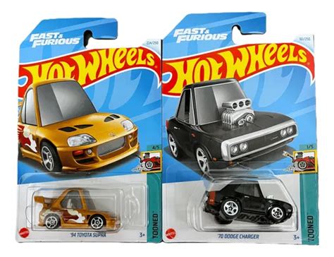 Hot Wheels Toyota Supra Dodge Charger Toon Rapido Y Furioso Cuotas sin interés