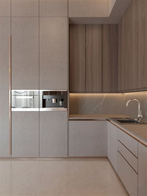 Living Room In A Nude Colors On Behance