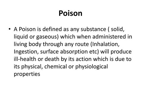 management  poisonemergency medicine pptx