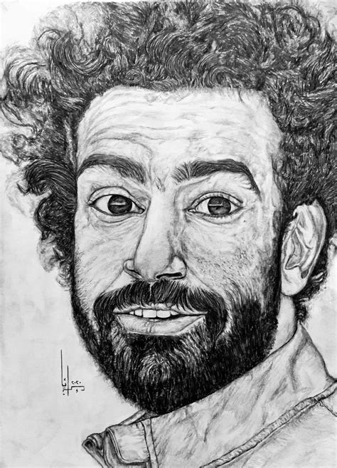 mohamed salah | Flower drawing, Mohamed salah, Salah