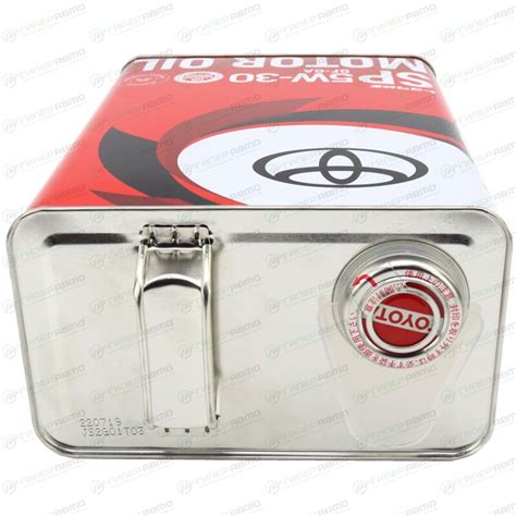 Масло моторное Toyota Motor Oil 5w30, API SP, ILSAC GF-6A, для ...