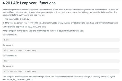 Solved A common year in the modern Gregorian Calendar | Chegg.com