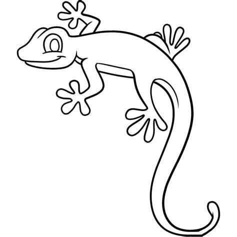 Lagartixa Desenhos - Desenhos de Lagartixa para Imprimir e Colorir